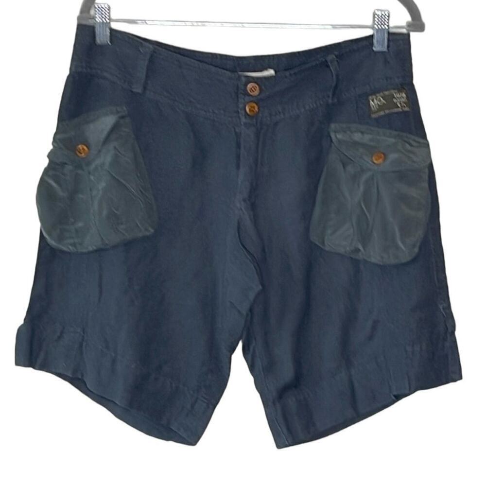 DIESEL  LINEN CARGO SILK  POCKETS  WOMEN'S‎ SHORTS SIZE 31